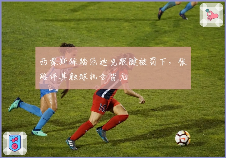 西蒙斯踩踏范迪克跟腱被罚下，张路评其触球机会皆无